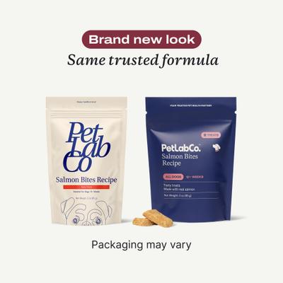 Salmon Bites Dog Treats, 3-oz bag