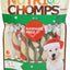 4.5-inch Real Mint Flavored Candy Cane Shaped Hard Chew Dog Treats, 12 count
