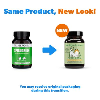 Spirulina Superfood Tablets Dog & Cat Supplement, 180 count