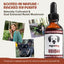 Reishi Mushroom Extract Longevity + Calming Liquid Supplement for Dogs, 1-fl oz bottle