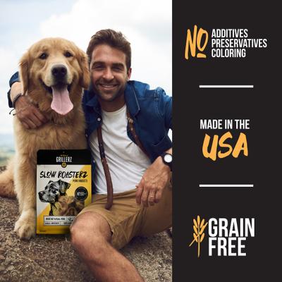 Pork Nuggets Dog Treats, 1-lb bag