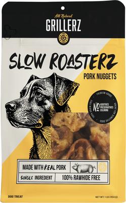 Pork Nuggets Dog Treats, 1-lb bag