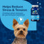 NaturVet, Quiet Moments, tabletas calmantes con melatonina sabor mantequilla de cacahuate para perros, 30 tabletas