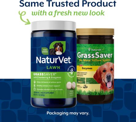 GrassSaver Health Pork & Beef Flavored Wafer Supplement for Dogs, 300 count