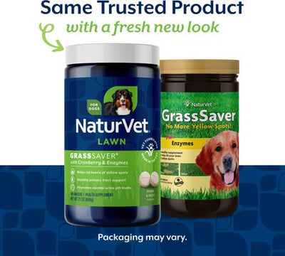 GrassSaver Health Pork & Beef Flavored Wafer Supplement for Dogs, 300 count