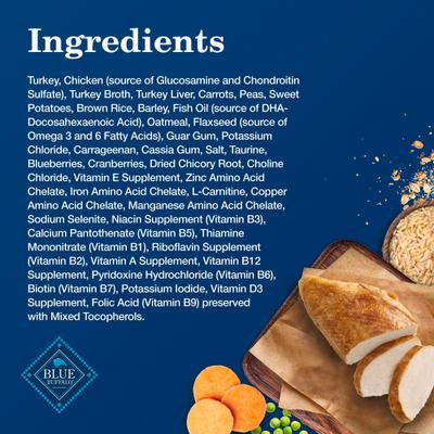 Homestyle Recipe Senior 7+ Turkey & Vegetable Dinner Pate Canned Wet Dog Food, 12.5-oz can, case of 12