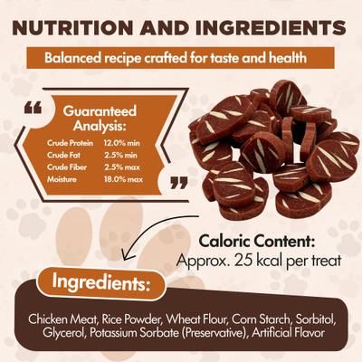 Chewka Real Meat Soft & Chewy Juicy Ribeye Flavor Dog Treats, 13.5-oz bag