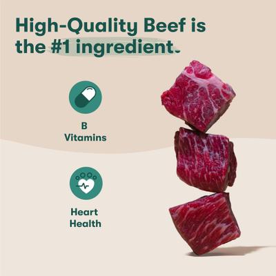 Beef & Bone Broth Biscuits Crunchy Dog Treats, 48-oz bag