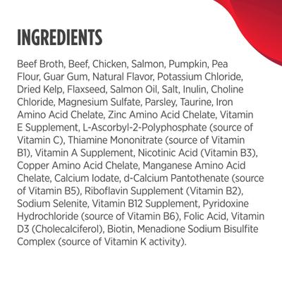 Land & Sea Grain-Free Beef & Salmon in Broth Pate Wet Dog Food, 12-oz can, case of 5