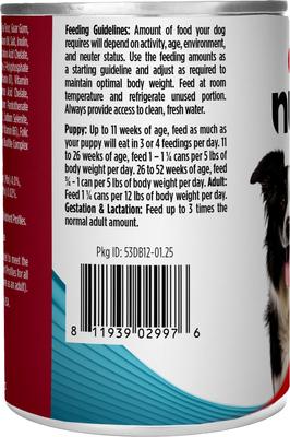 Land & Sea Grain-Free Beef & Salmon in Broth Pate Wet Dog Food, 12-oz can, case of 5