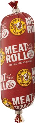 Beef Meat Soft & Chewy Dog Treats, 7-oz roll