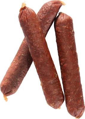 Galletas Baker's Dozen de 4 pulgadas con sabor a salchicha de res para perros, bolsa de 13 unidades