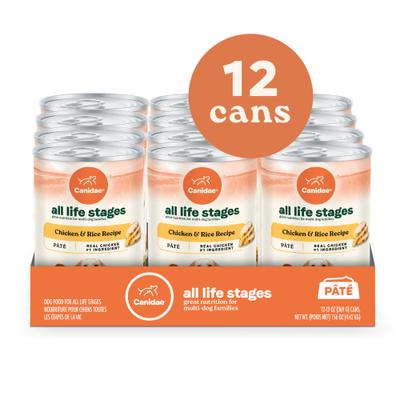 Bundle: CANIDAE Lamb & Rice Formula + Chicken & Rice Formula Canned Dog Food