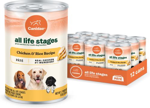 Bundle: CANIDAE Lamb & Rice Formula + Chicken & Rice Formula Canned Dog Food