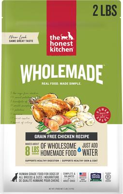 Wholemade Grain-Free Beef Dehydrated Dog Food, 10-lb box