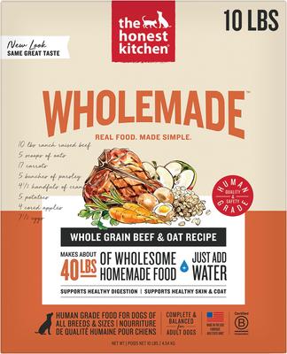 Bundle: The Honest Kitchen Whole Grain Turkey Recipe + Beef Recipe Dehydrated Dog Food