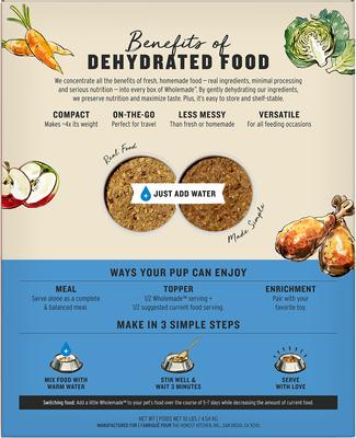 Bundle: The Honest Kitchen Whole Grain Turkey Recipe + Beef Recipe Dehydrated Dog Food