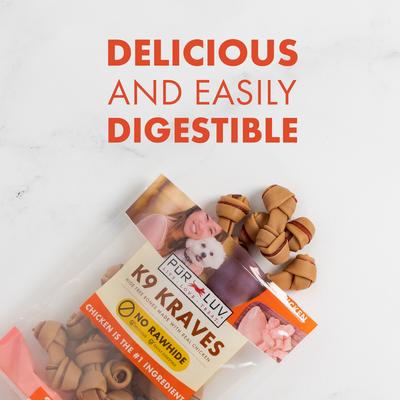 K9 Kraves Chicken Dog Treats, 20 count