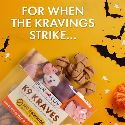 K9 Kraves Chicken Dog Treats, 20 count