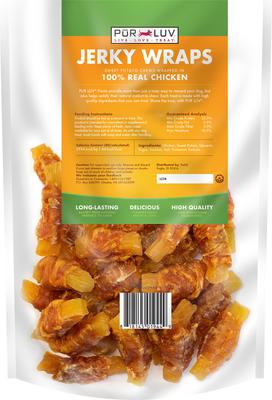 Sweet Potato Chews Jerky Wraps Dog Treats, 16-oz bag