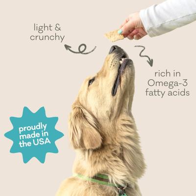 Alaskan Cod Chips Grain-Free Dehydrated Dog Treats, 2.75-oz bag