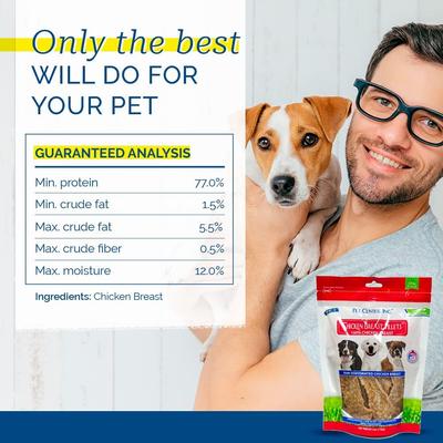 Chicken Fillet Dog Treats, 6-oz bag