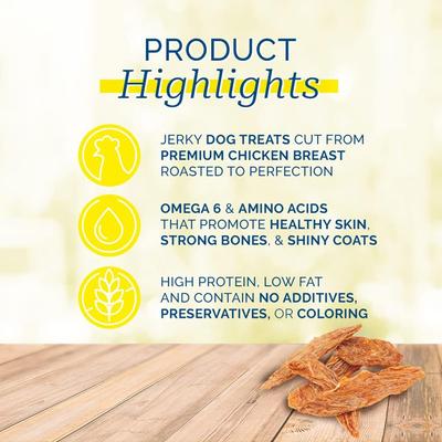 Chicken Fillet Dog Treats, 6-oz bag