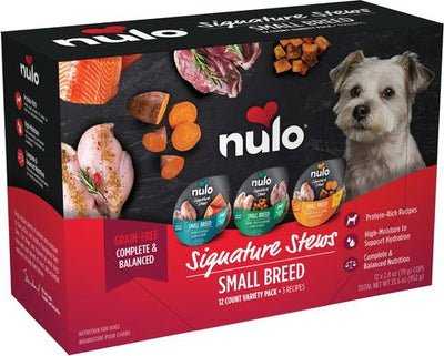 Signature Stews Variety Pack Grain-Free Small Breed Wet Dog Food, 2.8-oz cup, case of 12