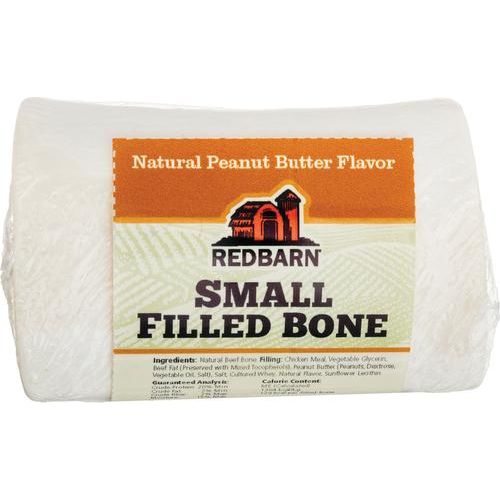 Golosina masticable para perros con sabor a mantequilla de cacahuete natural, tamaño pequeño, 3.5 oz