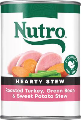 Hearty Stew Turkey, Sweet Potato & Green Bean Cuts in Gravy Adult Canned Wet Dog Food, 12.5-oz, case of 12