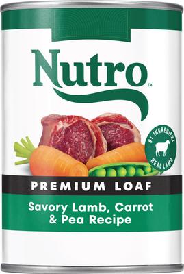 Premium Loaf Savory Lamb, Carrot & Pea Recipe Grain-Free Adult Canned Wet Dog Food, 12.5-oz, case of 12