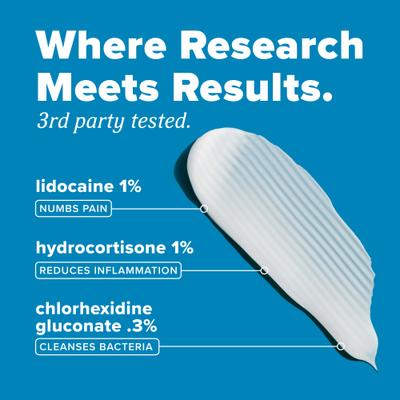 Crema para puntos calientes HomeVet para perros y gatos, botella de 1 oz