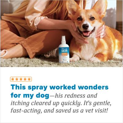 HomeVet Itch & Allergy Dog & Cat Spray, 8-fl oz bottle