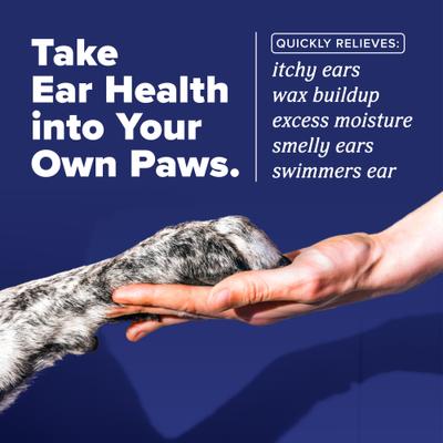 HomeVet Enzymatic Dog & Cat Ear Wash, 4-fl oz bottle