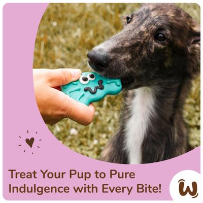 Will Do Tricks for Treats Cookies Dog Crunchy Treats, 4-oz bag, 4 count