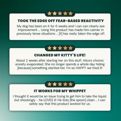 Composure Unflavored Liquid Calming & Anxiety Supplement for Dogs & Cats, 8-fl oz bottle