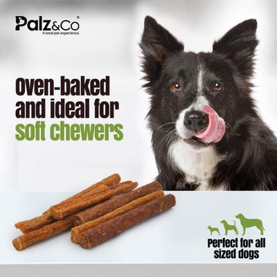 Moodog Beef Grain-Free Soft & Chewy Sausage Dog Treats, 20-oz bag, 20 count