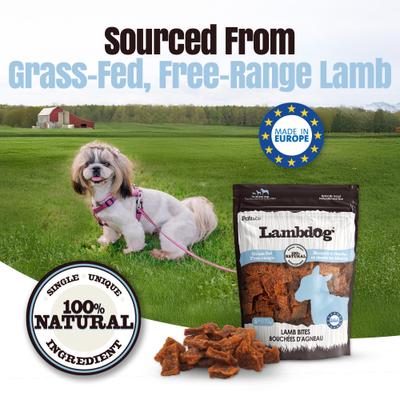 Lambdog Lamb Grain-Free Soft & Chewy Bites Dog Treats, 6-oz bag