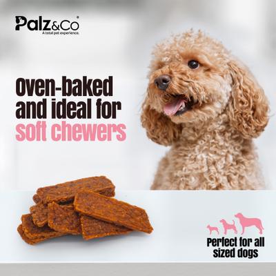 Hogdog Pork Grain-Free Jerky Dog Treats, 8-oz bag, 10 count