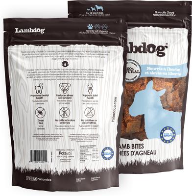 Lambdog Lamb Grain-Free Soft & Chewy Bites Dog Treats, 6-oz bag