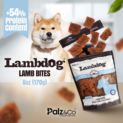 Lambdog Lamb Grain-Free Soft & Chewy Bites Dog Treats, 6-oz bag