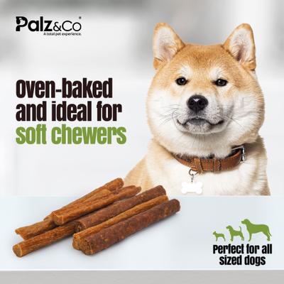 Moodog Beef Grain-Free Soft & Chewy Sausage Dog Treats, 12-oz bag, 8 count