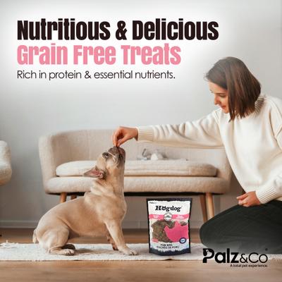 Hogdog Pork Grain-Free Soft & Chewy Bites Dog Treats, 6-oz bag