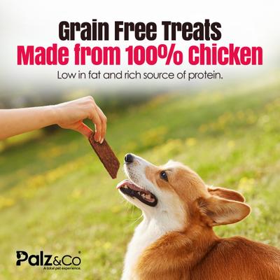 Birddog Chicken Grain-Free Jerky Dog Treats, 12-oz bag, 10 count