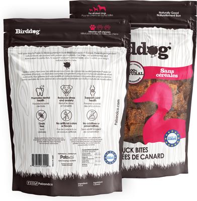 Birddog Duck Grain-Free Soft & Chewy Bites Dog Treats, 6-oz bag