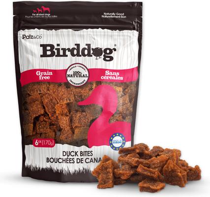 Birddog Duck Grain-Free Soft & Chewy Bites Dog Treats, 6-oz bag
