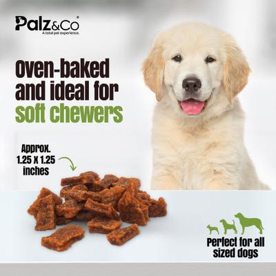 Moodog Beef Grain-Free Soft & Chewy Bites Dog Treats, 6-oz bag