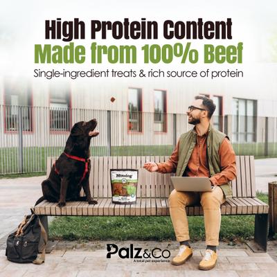 Moodog Beef Grain-Free Soft & Chewy Bites Dog Treats, 6-oz bag