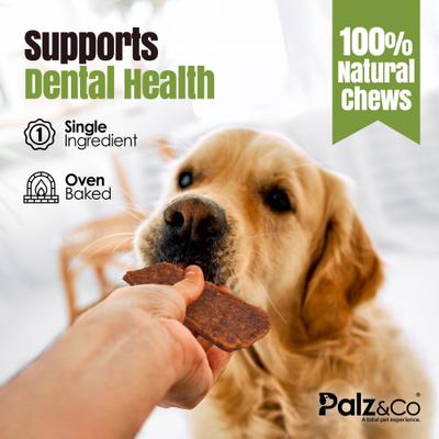 Moodog Beef Grain-Free Jerky Dog Treats, 8-oz bag, 10 count