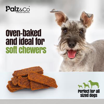 Moodog Beef Grain-Free Jerky Dog Treats, 8-oz bag, 10 count